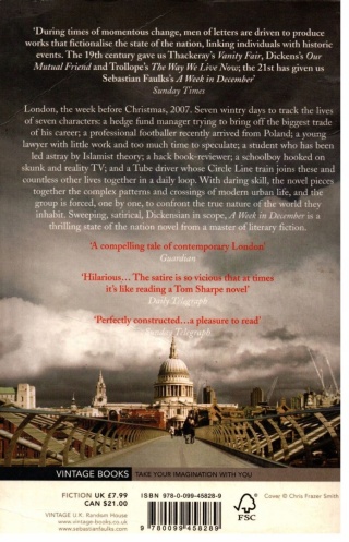 A Week in December Sebastian Faulks