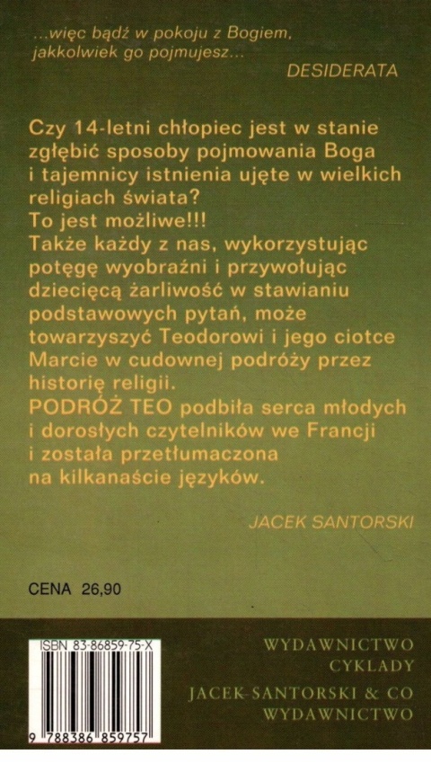 Podróż TEO Catherine Clement