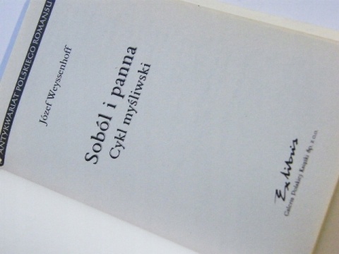 SOBÓL I PANNA Józef Weyssenhoff