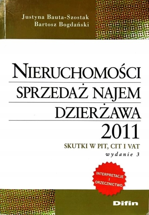 Nieruchomości sprzedaż najem dzierżawa 2011