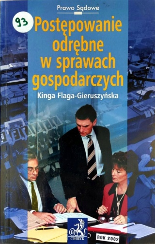 POSTĘPOWANIE ODRĘBNE W SPRAWACH GOSPODARCZYCH