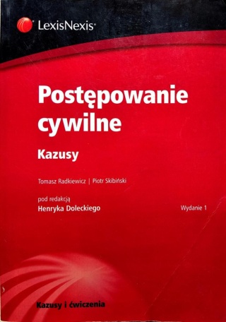 Postępowanie cywilne Kazusy Praca zbiorowa