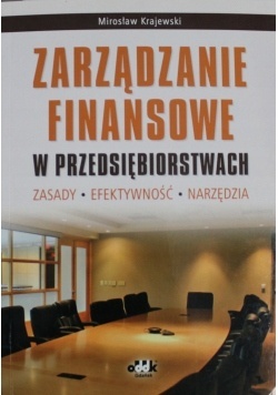 Zarządzenie Finansowe w przedsiębiorstwach