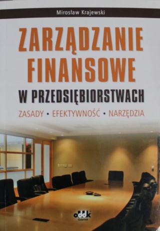 Zarządzenie Finansowe w przedsiębiorstwach