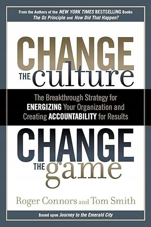 Change the Culture, Change the Game Roger Connors
