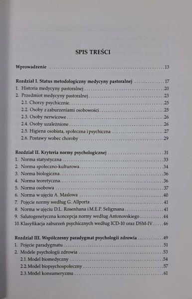 Wybrane zagadnienia z medycyny pastoralnej