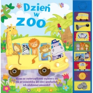 Dzień w ZOO - książeczka dźwiękowa Praca zbiorowa