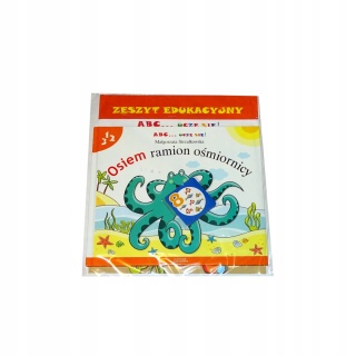 ABC uczę się osiem ramion ośmiornicy