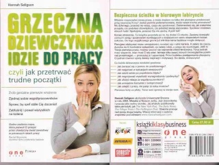 Grzeczna dziewczynka idzie do pracy