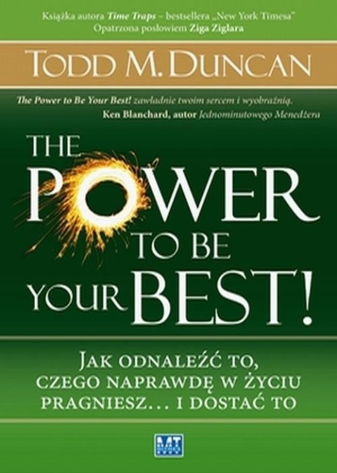 The Power to Be Your Best Todd Duncan