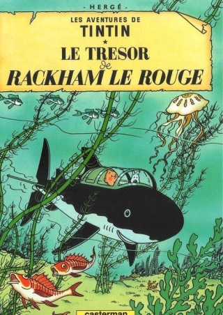Tintin Le Tresor de Rackham le rouge Herge