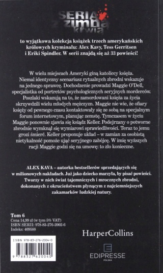 ZŁO KONIECZNE Z ZIMNĄ KRWIĄ Alex Kava