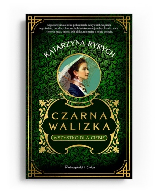 Czarna walizka Wszystko dla ciebie Katarzyna Ryrych