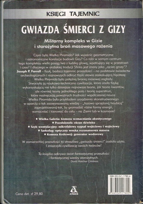 Gwiazda śmierci z Gizy Wielka Piramida najpotężniejszą bronią