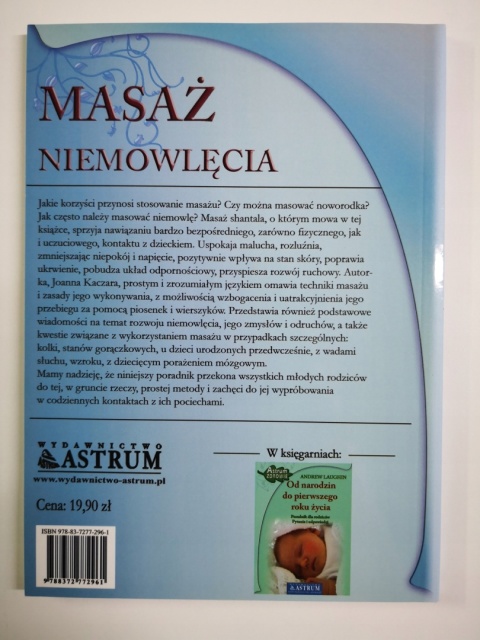 Masaż niemowlęcia Joanna Kaczara