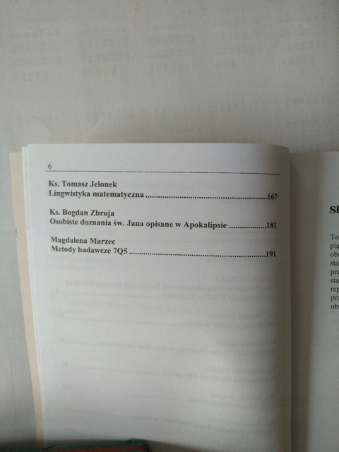 Z badań nad Biblią 5 Jelonek i in.