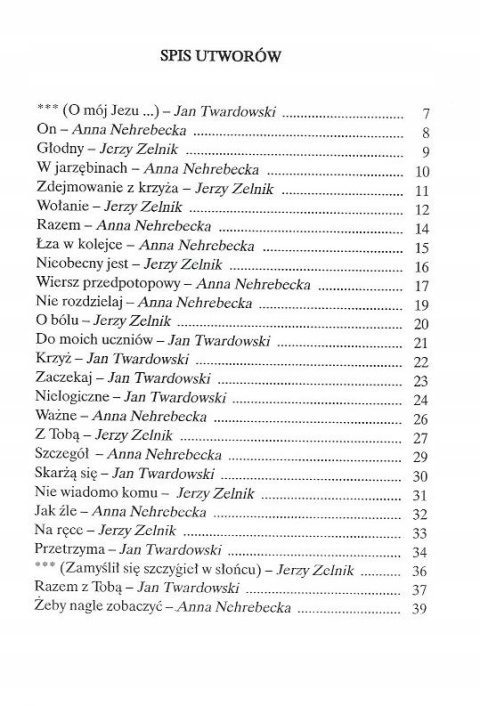 Bogu się mówi -Tak Jan Twardowski