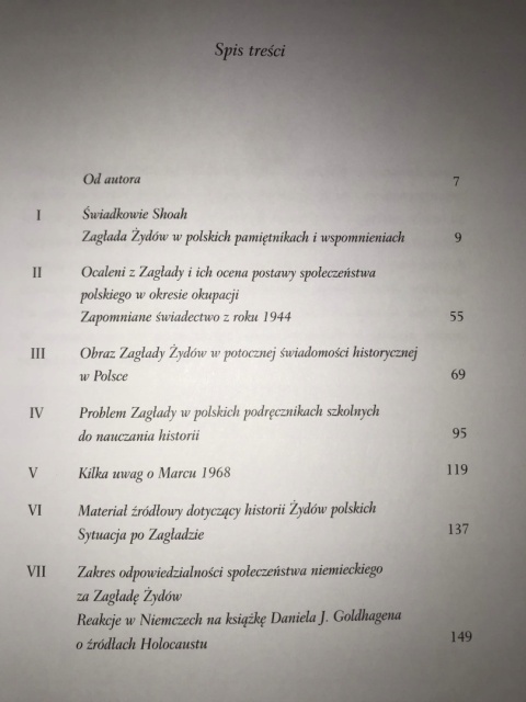 Długi cień zagłady Feliks Tych