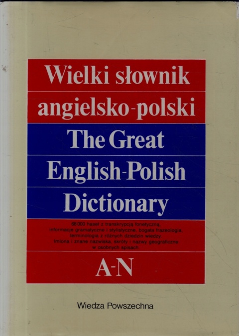 Wielki słownik angielsko-polski t.2 O-Z - PWN