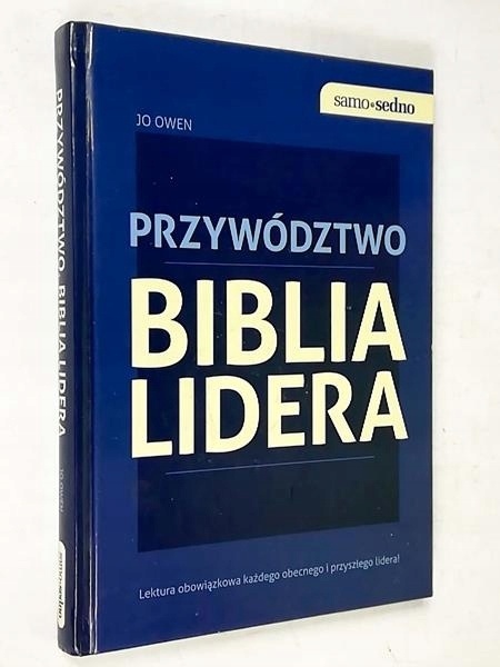 Biblia lidera Przywództwo Jo Owen