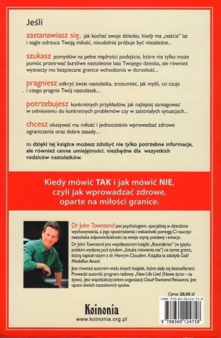 Granice w życiu nastolatków John Townsend