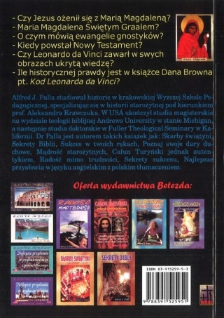 Kod Leonarda da Vinci fakt czy fikcja AlfredJPalla