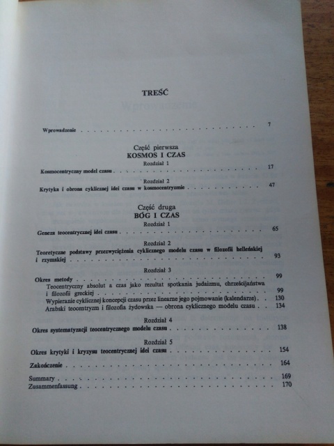 Kosmos Bóg czas Grzegorz Mitrowski