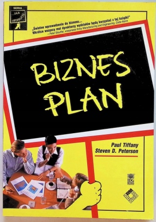 Biznes plan Paul Tiffany, Steven D. Peterson