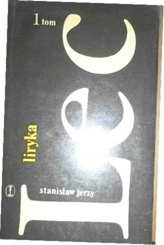 Liryka tom 1 Stanisław Jerzy Lec