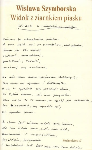 Widok z ziarnkiem piasku Wisława Szymborska