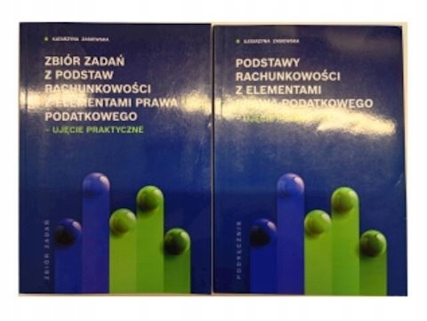 Podstawy rachunkowosci z elementami prawa podatkowego (podr + zb zadań)