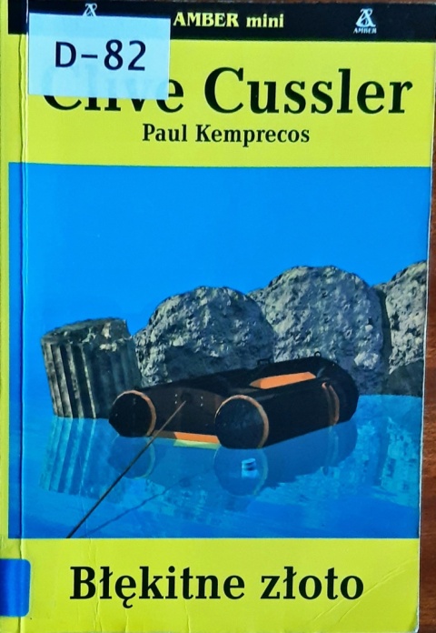 Błękitne złoto Cussler