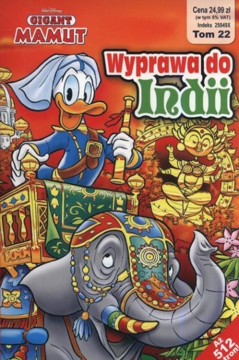 Gigant Mamut Tom 22 Wyprawa do Indii Praca zbiorowa