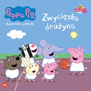 Świnka Peppa Książeczki z półeczki 38 Zwycięska dróżyna