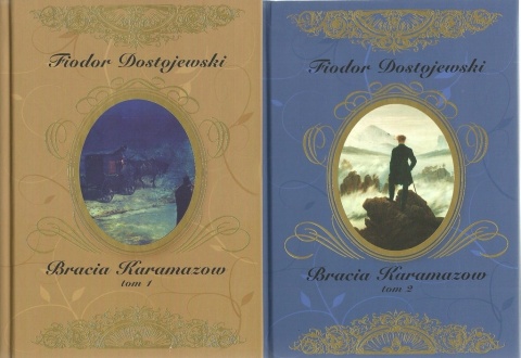 Bracia Karamazow Fiodor Dostojewski tom 1 i 2