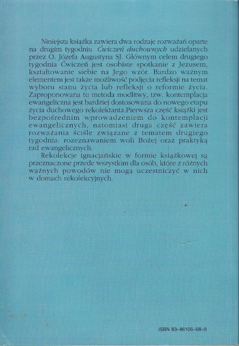 Daj mi pić Rozważania rekolekcyjne oparte na drugim tygodniu