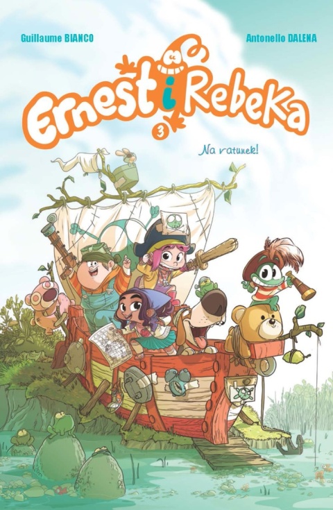 Ernest i Rebeka tom 3 Na ratunek Antonello Dalena, Guillaume Bianco