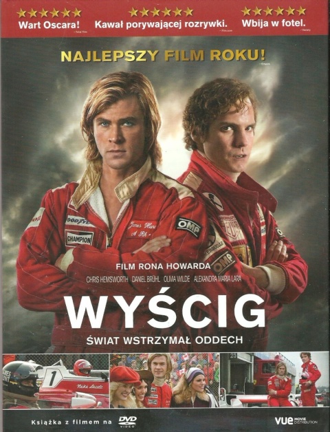 Wyścig płyta DVD+Książka
