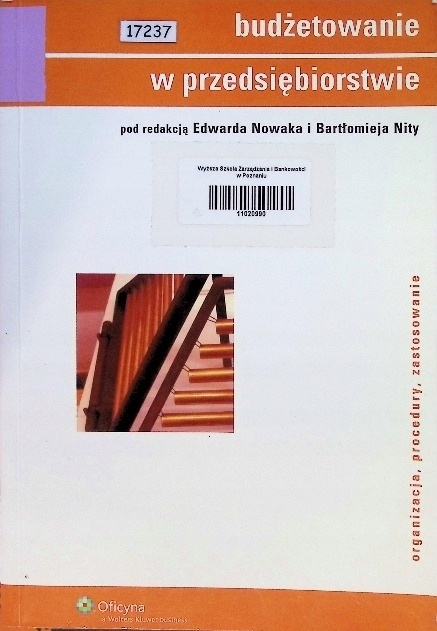 Budżetowanie w przedsiębiorstwie Edward Nowak