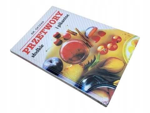PRZETWORY SŁODKIE i PIKANTNE DR. OETKER