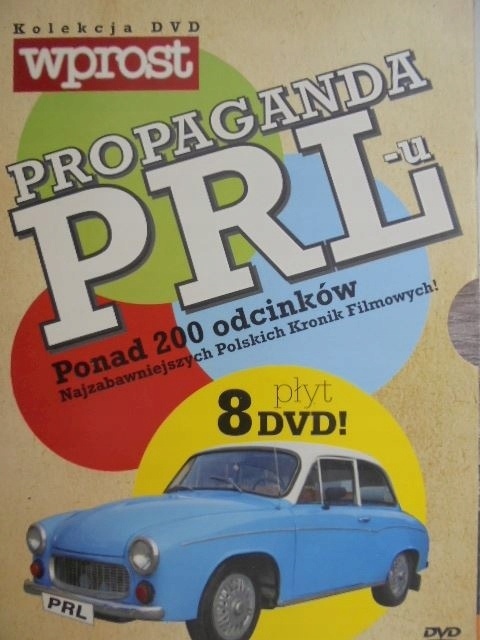 Propaganda PRL-u 8 DVD w kieszeni płyta DVD