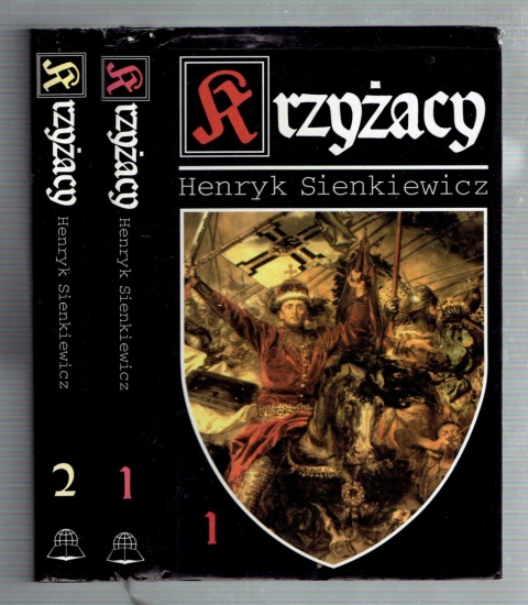 KRZYŻACY komplet 1-2 okładka twarda Sienkiewicz
