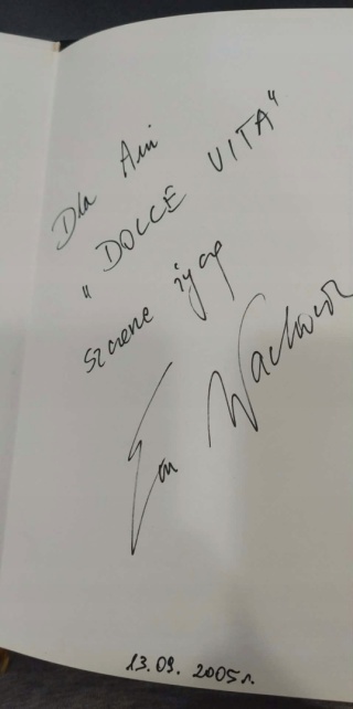 Słodki świat Ewy Wachowicz Ewa Wachowicz (autograf Ewy Wachowicz)