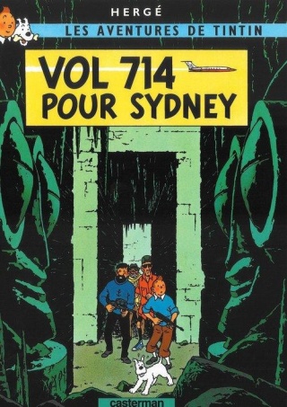 Tintin Vol 714 pour Sydney Herge