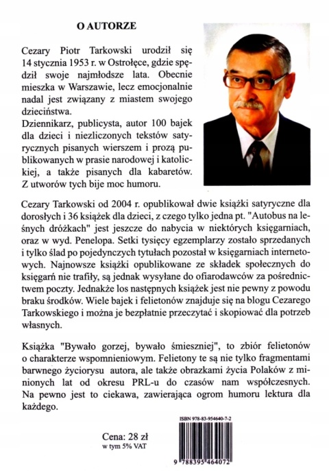 Bywało gorzej bywało śmieszniej Cezary Piotr Tarkowski